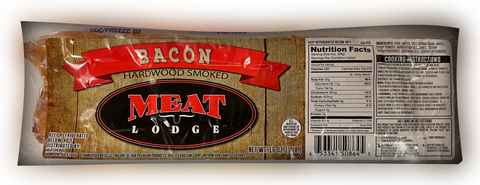 Hardwood Smoked Original Bacon - 1 LB - Pack of 6