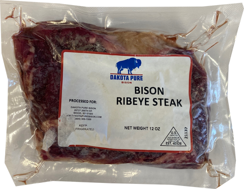 Bison Ribeye Steak