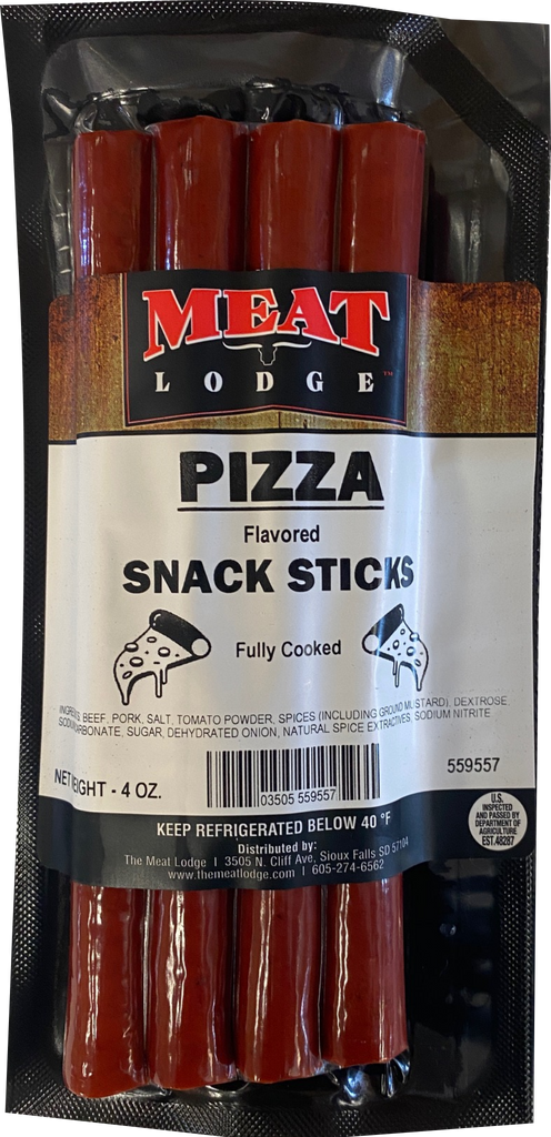 Pizza Snack Sticks - 6 Packages – Meat Lodge