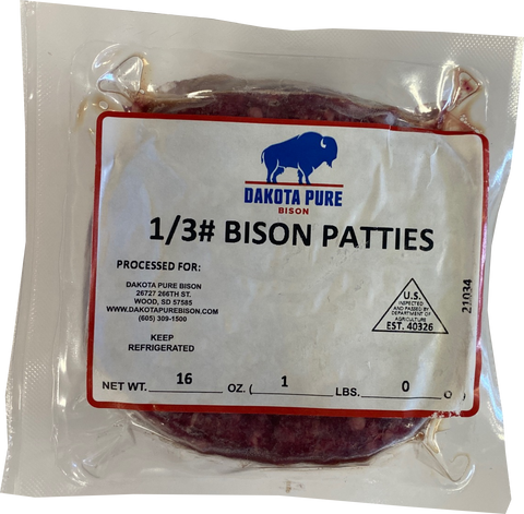 Bison Patties