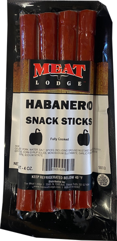 Habanero Snack Sticks - 6 Packages